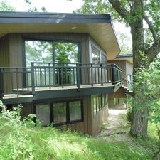 Lake Home and Deck Painting in Hubertus, WI 6