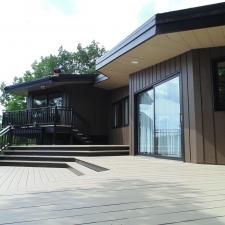 Lake Home and Deck Painting in Hubertus, WI 8