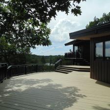 Lake Home and Deck Painting in Hubertus, WI 9