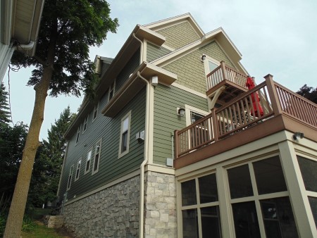 Cedar Lake House Trim Painting In West Bend, WI