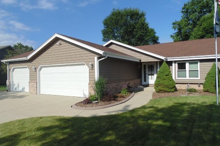 Exterior Ranch Repaint In Oshkosh, WI