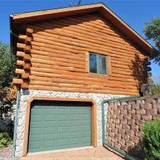 exterior-staining-log-sided-home-in-iron-ridge-wi 3