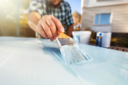 Painted woodwork