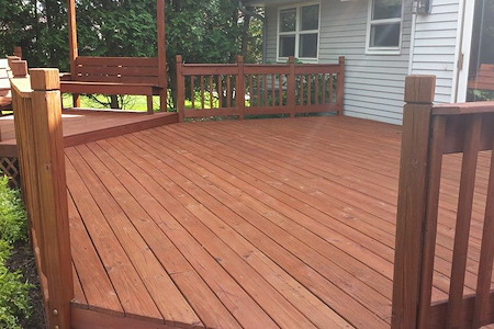 Deck and fence staining in wisconsin how often should you re stain