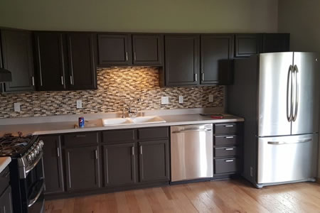 Kitchen cabinet painting in west bend the smart alternative to remodeling