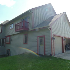 Large-Cedar-Sided-Home-Repaint-in-MunchesHartland-Area 0