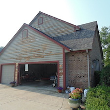 Large-Cedar-Sided-Home-Repaint-in-MunchesHartland-Area 8