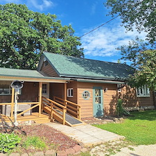 Solid-Stain-on-Cedar-Sided-Home-with-Deck 7